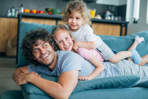 istock Family having fun 1182391351