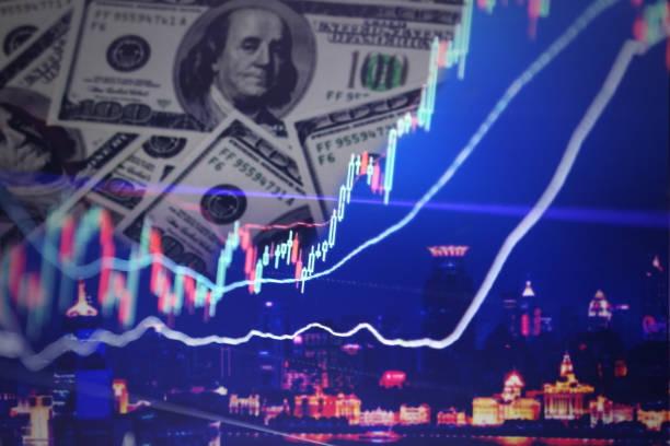 istock Stock market display 1182394734