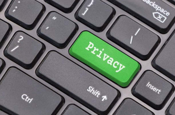istock Computer keyboard closeup with 