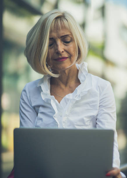 istock She never misses a deadline. 1182404233