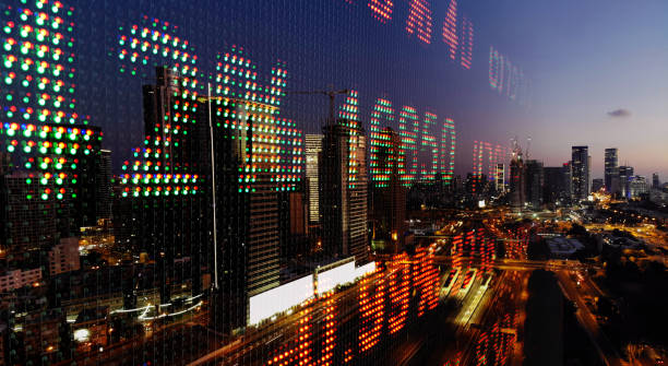 istock Stock market big data chart analysis investment finance graph 1182405912