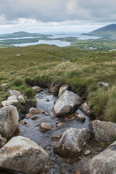 istock irish landscape with rocks on the foreground 1182409450