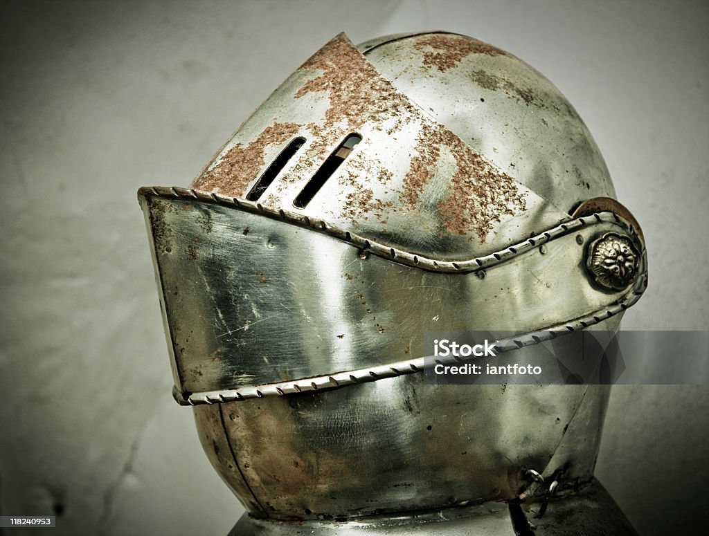 Medieval capacete. - Royalty-free Cavaleiro - Papel Humano Foto de stock