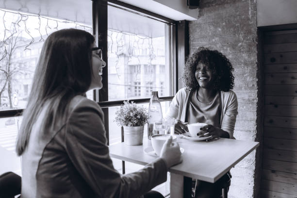 istock Coffee break with friend 1182409993