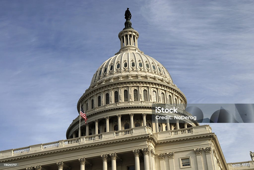 Dôme du Capitole des États-Unis à Washington, D.C. - Photo de Bâtiment fédéral libre de droits