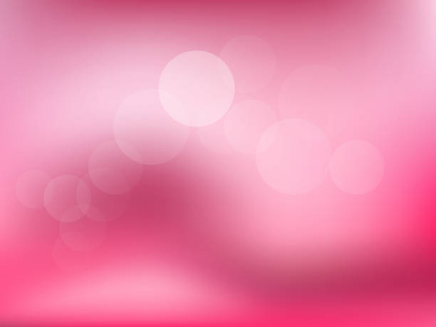 istock Abstract pink background with circular bokeh 1182420932