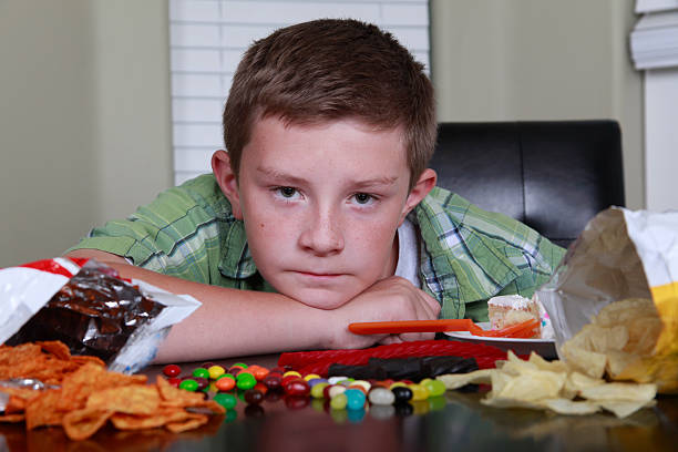 Junk Food stock photo