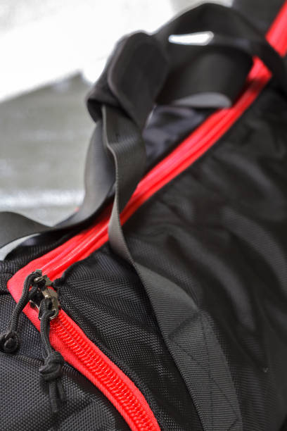 istock Black photographic tripod case 1182423549