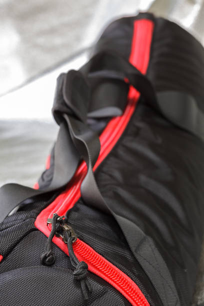 istock Black photographic tripod case 1182424007