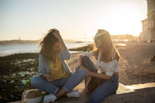 istock Chilling in Lisbon on sunny day 1182432828