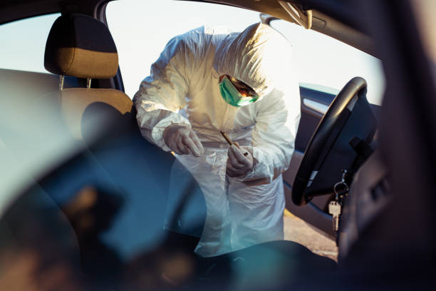 forensic science - coroner imagens e fotografias de stock