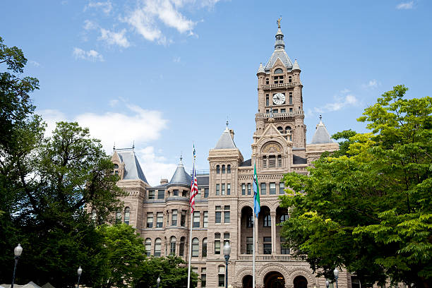 istock City County Building clock tower 118243846