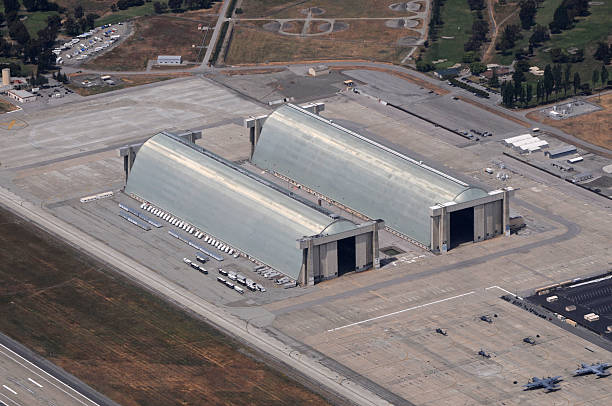 istock Moffett Field hangars 2 and 3 aerial view 118244275