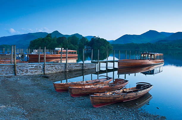 Lake District Reflections  derwent water stock pictures, royalty-free photos & images