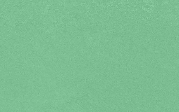 Stucco Dark Neo Mint Green Frame Grunge Grainy Pattern Stone Wall Background Abstract Plaster Texture
