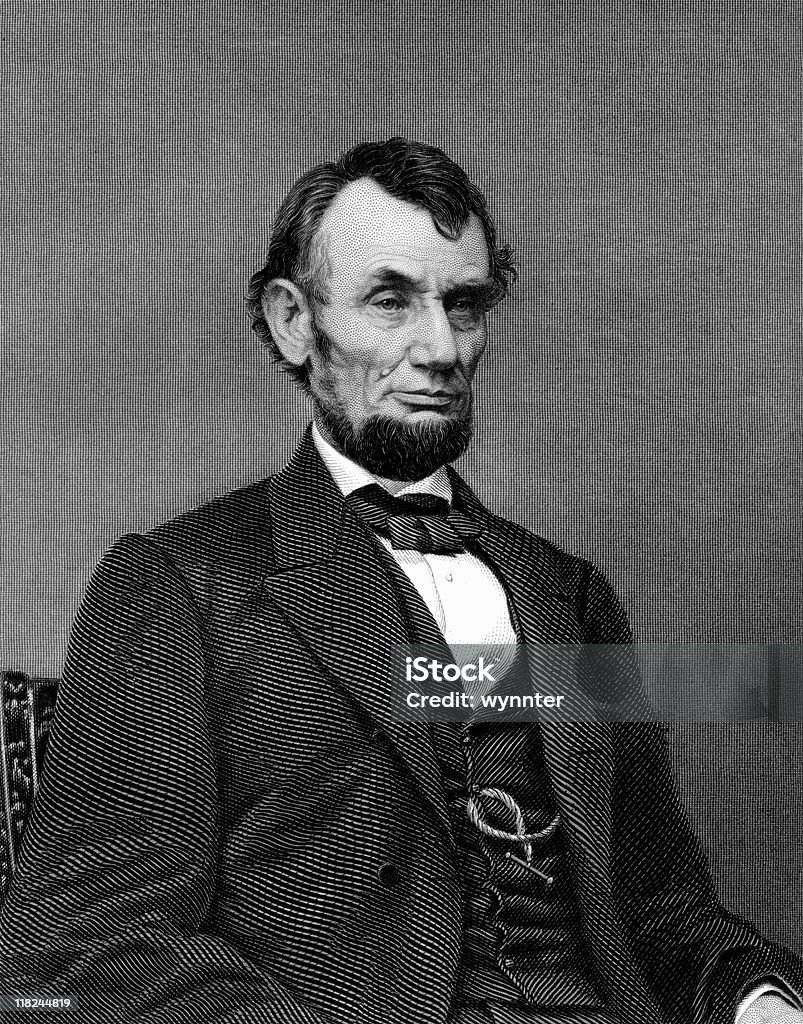 President Abraham Lincoln  Abraham Lincoln stock illustration