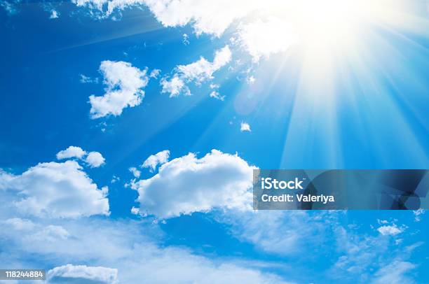 Schönen Blauen Himmel Stockfoto und mehr Bilder von Blau - Blau, Farbbild, Fotografie