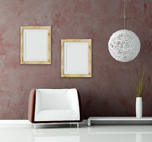 istock modern sofa and contemporary chandelier 118244985