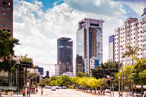 Photo taken at Faria Lima Av, located at Sao Paulo city