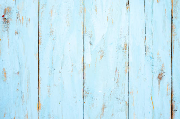 istock Close-up  of  background from old planks  blue  colored  . Copy space , top view . 1182456165