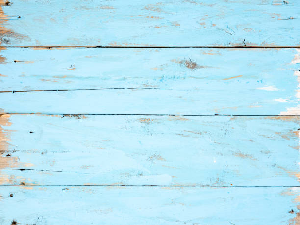 istock Close-up  of  background from old planks  blue  colored  . Copy space , top view . 1182456757