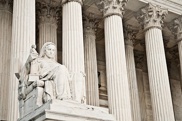istock Contemplation of Justice Statue 118245827