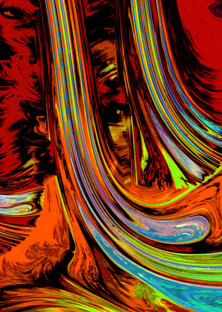 istock Abstract grunge art background texture with colorful paint splashes 1182458358