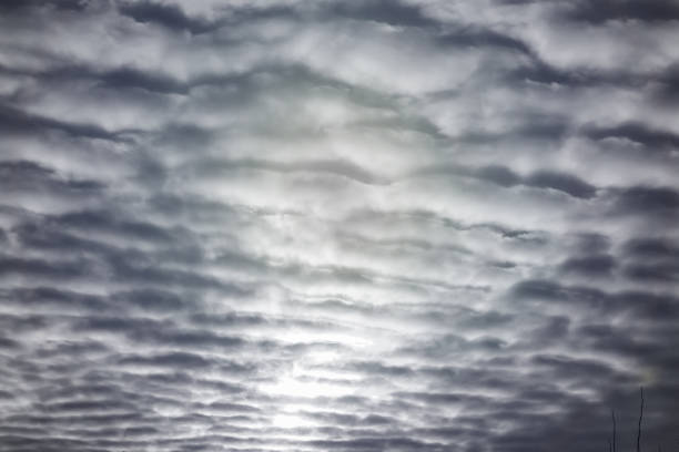 istock Textured clouds in the night sky 1182461554