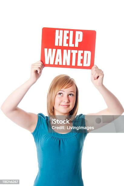 Help Wanted Stock Photo - Download Image Now - Adult, Adults Only, Arms Raised