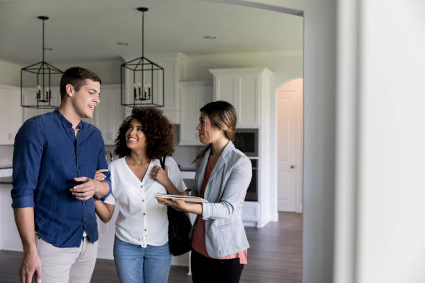 istock Couple shop for a new home 1182464675