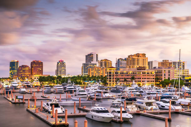 istock West Palm Beach, Florida, USA downtown skyline 1182477710