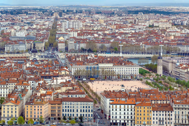 istock View of Lyon, Frane 1182479245