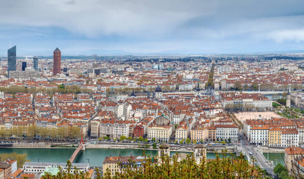 istock View of Lyon, Frane 1182479292