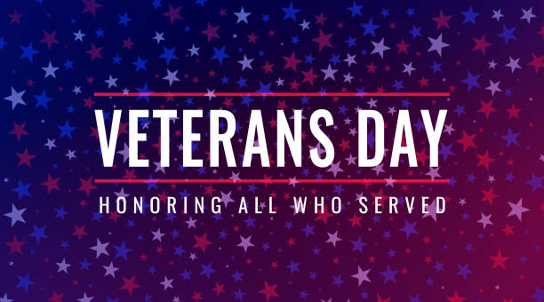 Veterans Day - Remember All Whoo Served greeting card vector art illustration
