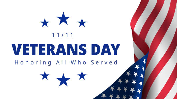 happy and free veterans day 11. november - national arms stock-grafiken, -clipart, -cartoons und -symbole