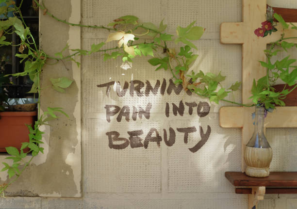 istock Turning pain into beauty 1182485739