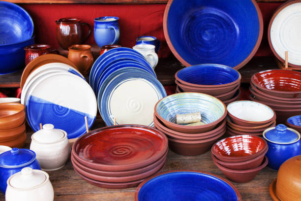 istock Products Pottery as a background 1182488738