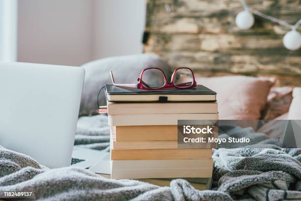 The Mind Can Never Get Enough Books Stock Photo - Download Image Now - Book, Stack, Heap