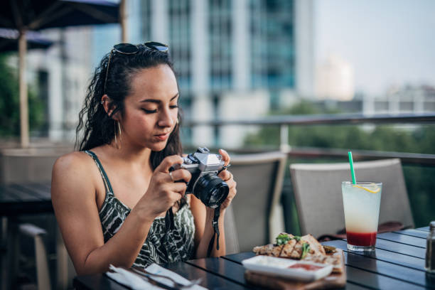 istock Woman in restaurant 1182490083