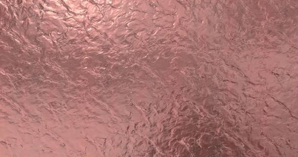istock Rose gold foil background. Gold texture 3D rendering image 1182490096