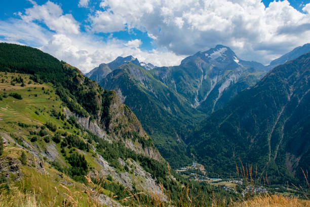 istock View from Les Deux Alpes in the summer 1182501586