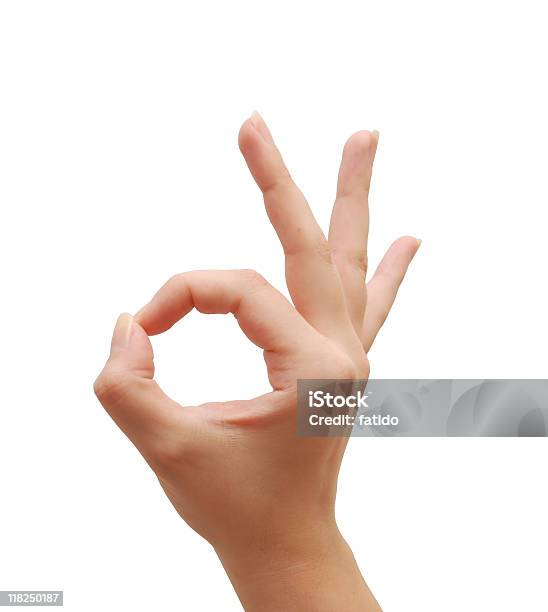 Hand Sign Stockfoto und mehr Bilder von Arme hoch - Arme hoch, Clipping Path, Daumen