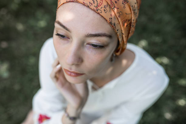istock Young woman with turban 1182504854