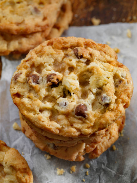 istock Butter Toffee Crunch Chocolate Chip Cookies 1182507830
