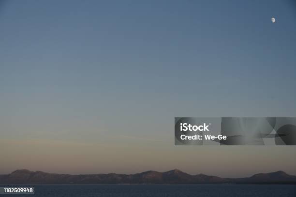 Atmospheric Evening Mood In The Bay Of Alcúdia Mallorca Spain Stock Photo - Download Image Now