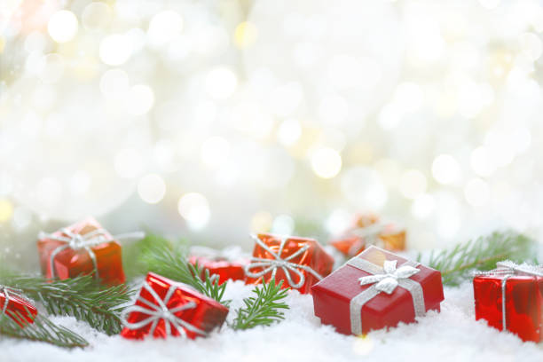 istock Christmas decoration and christmas present 1182511111