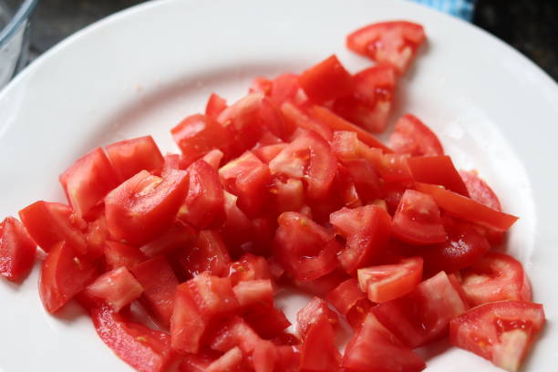 istock Delicious Tomato Salad. 1182518375