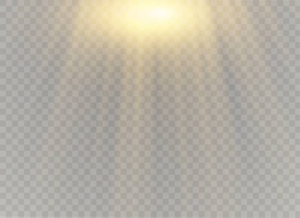 ベクトル透明日光 - backgrounds sunbeam horizontal spring点のイラスト素材／クリップアート素材／マンガ素材／アイコン素材
