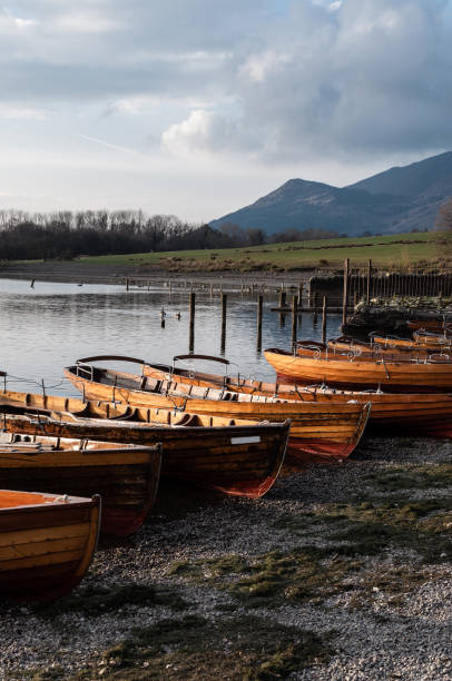 istock Boats in Lake district Cumbria 1182528689