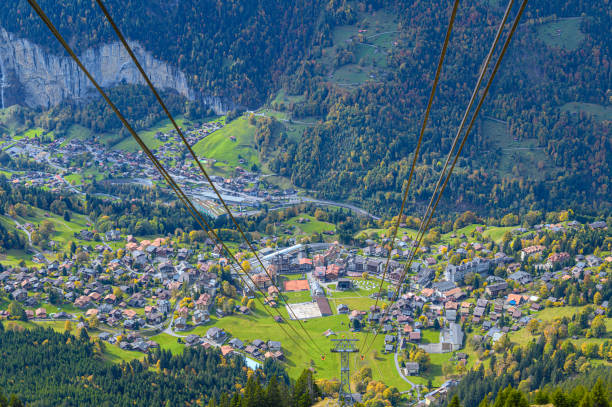istock wengen, switzerland from high angle view from mannlichen 1182528891